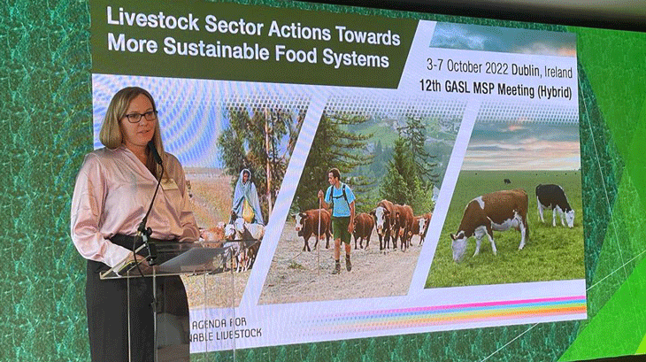 MLA Carbon Neutral 2030 (CN30) Manager, Margaret Jewell, on the insights most relevant to Australian beef businesses shared at GASL
